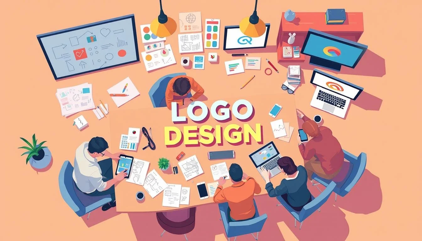 Custom Logo Designers Near You | Find Local Logo Design Experts 5 Logo design process