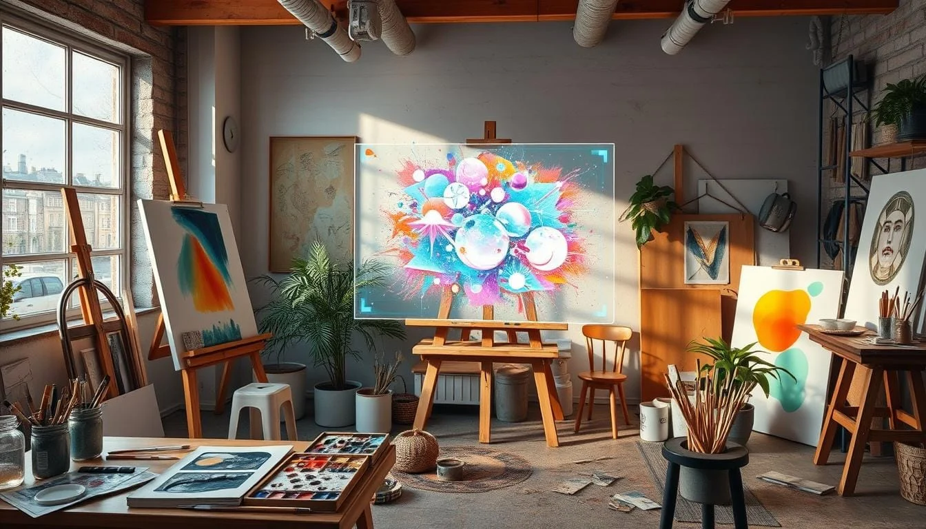 Exploring AI Art: The Impact of Digital Art on Creative Expression 6 Traditional art meets AI-generated art