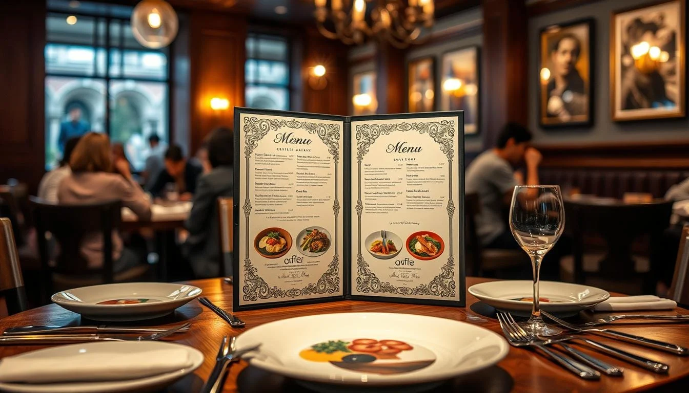 Custom Restaurant Menu Printing & Design Services Near Me 1 menu design near me