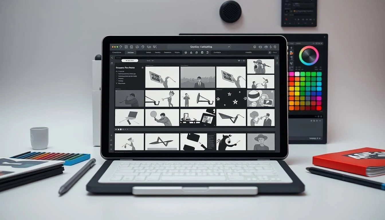 What is Storyboard and Why is it Important? | Using Storyboards for Filmmaking 6 Digital storyboarding software