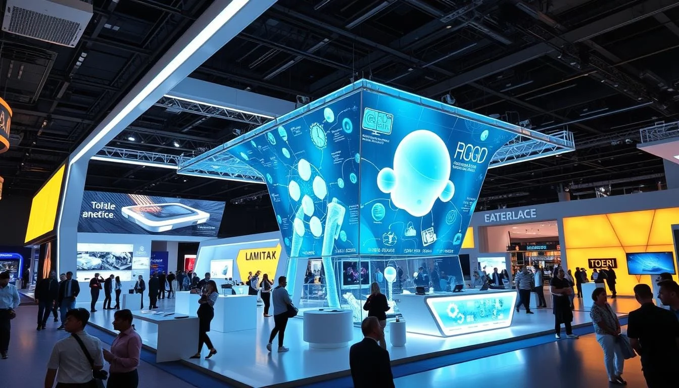 Custom Trade Show Booth Design & Displays | Innovative Booth Solutions 4 Innovative display technologies in trade shows