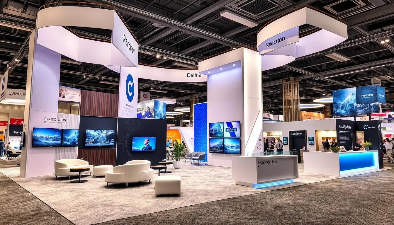 Custom Trade Show Booth Design & Displays | Innovative Booth Solutions 6 Trade show booth components