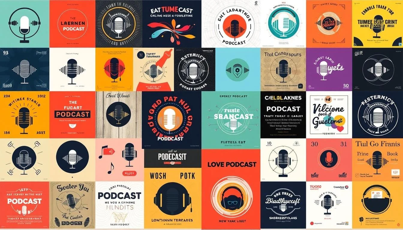 The Ultimate Guide to Podcast Cover Art: Tips, Templates, and More 3 Podcast cover art examples