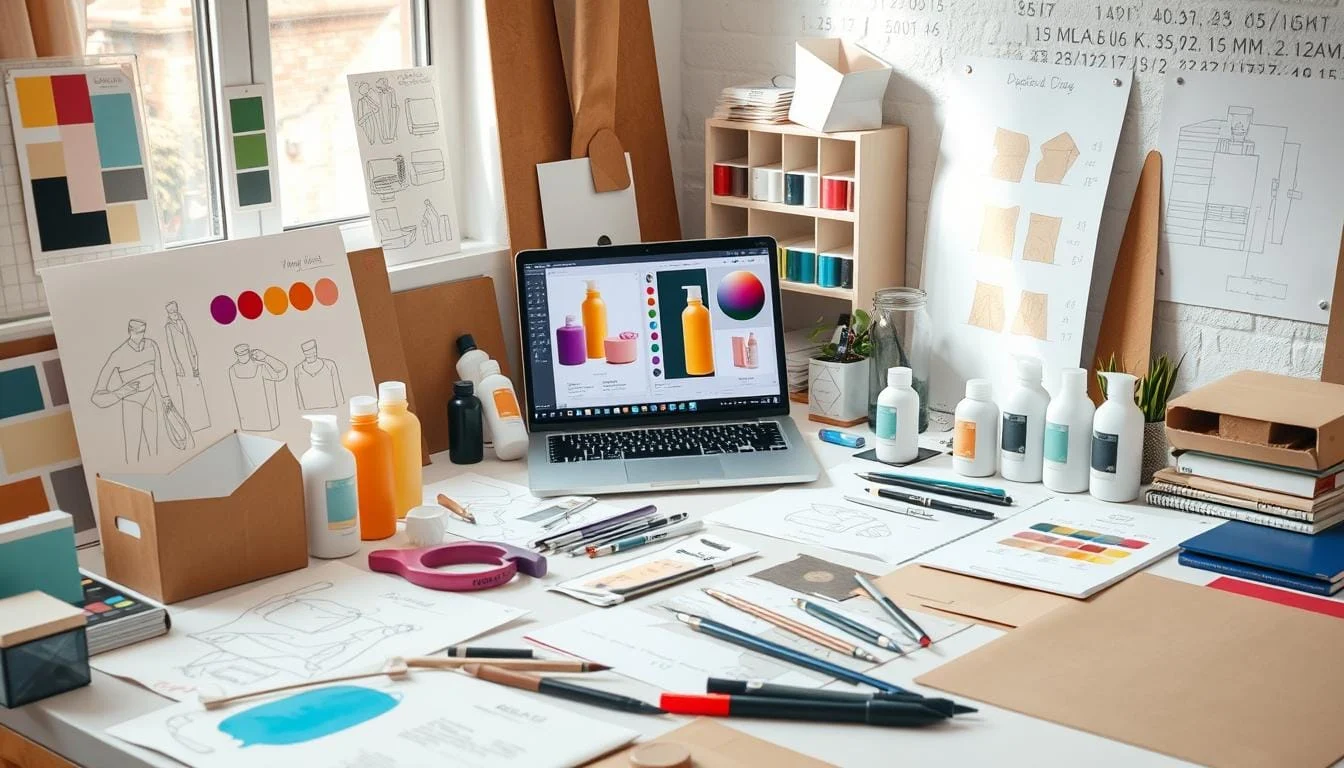 Label and Packaging Design for Beginners - Essential Guide 7 Product packaging design process