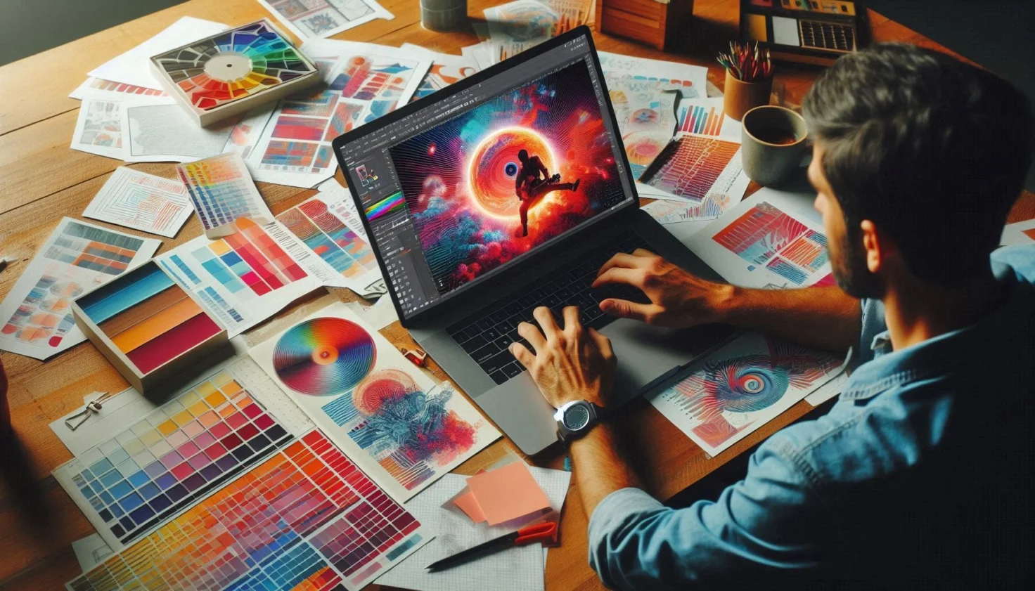 Stunning Album Cover Art: Create Your Own Record Cover Design 4 album cover design process