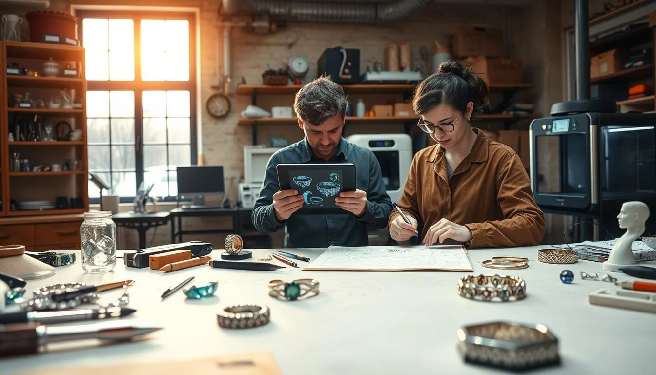 How to Design Jewelry Online: Get Started with Custom Jewelry Design 2 Custom jewelry design process