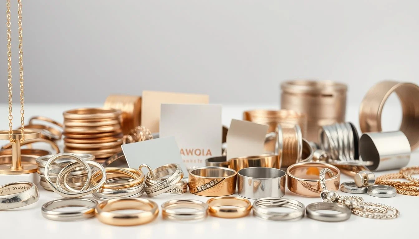 How to Design Jewelry Online: Get Started with Custom Jewelry Design 4 Metal options for jewelry design