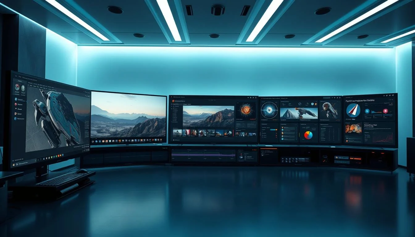 Understanding the Difference Between VFX and Graphic Design: A Visual Effects Guide 3 VFX software interface