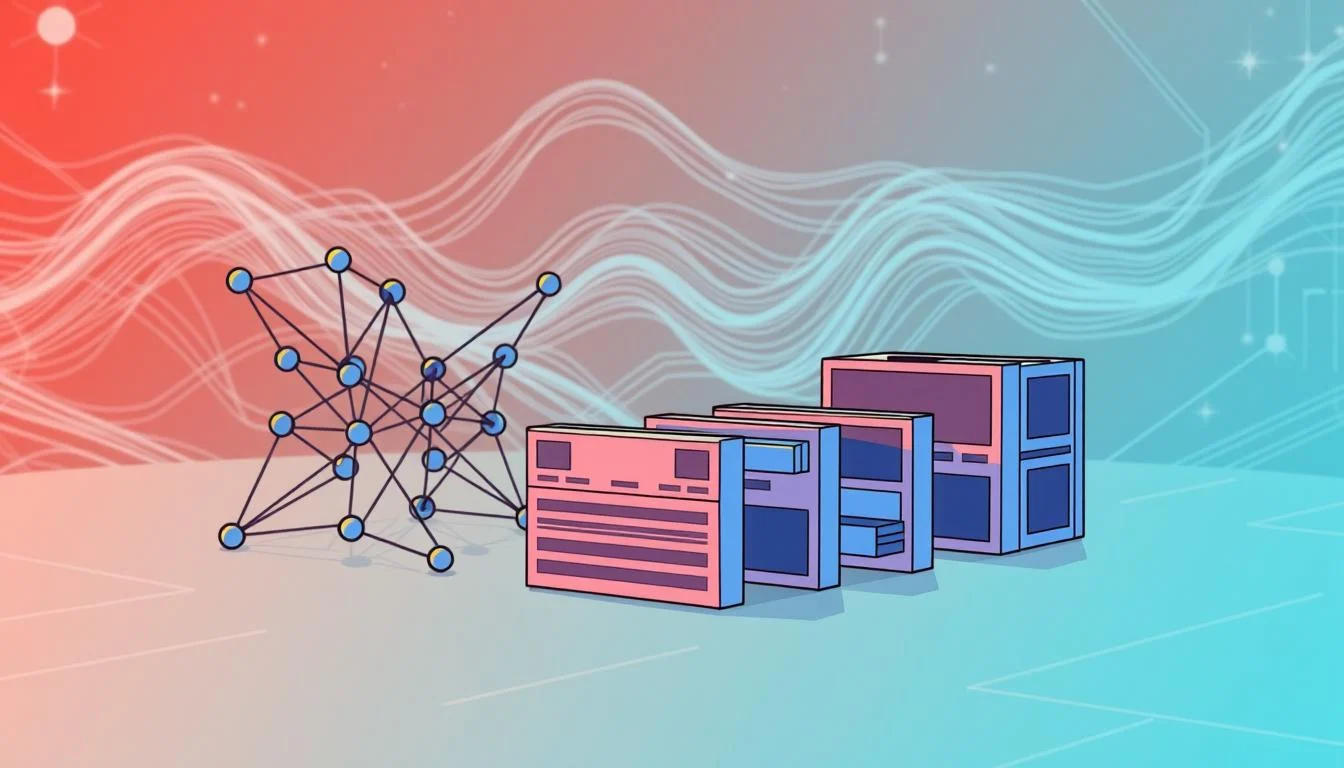 What is Generative Engine Optimization (GEO): The Revolutionary Shift in SEO? 6 A stylized, high-resolution digital illustration depicting the optimization of content structure for generative engines. In the foreground, a sleek, abstract model of a neural network architecture, its nodes and connections elegantly arranged. In the middle ground, a series of modular content blocks, each with distinct shapes and textures, aligning seamlessly to create a harmonious visual flow. The background features a dynamic, data-inspired landscape, with cascading lines and geometric patterns that suggest the underlying computational processes powering the generative engine. The overall mood is one of precision, efficiency, and technological sophistication, capturing the essence of optimizing content for AI-driven generation.