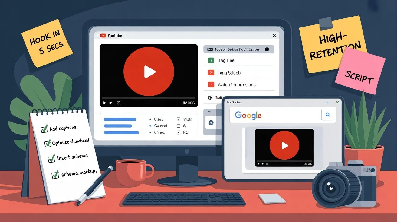 Video SEO Service: YouTube Search Engine Optimization, Boost Your Online Visibility 1 Video SEO Service YouTube Search Engine Optimization, Boost Your Online Visibility
